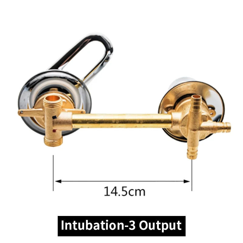 Vagsure 2/3/4/5 Ways Water Outlet Cold Intubation 10/12