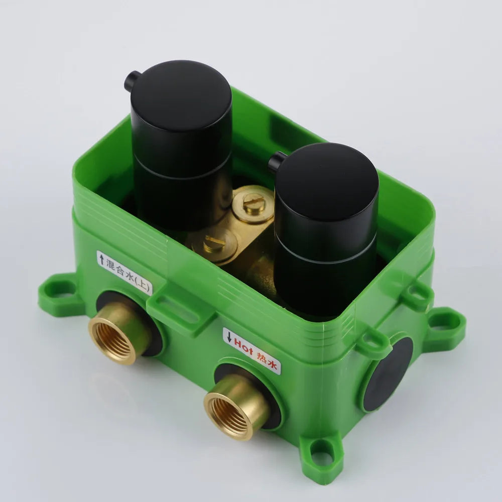 Solid Brass Trim Volume Theremostatic Mixing Valve 1/2