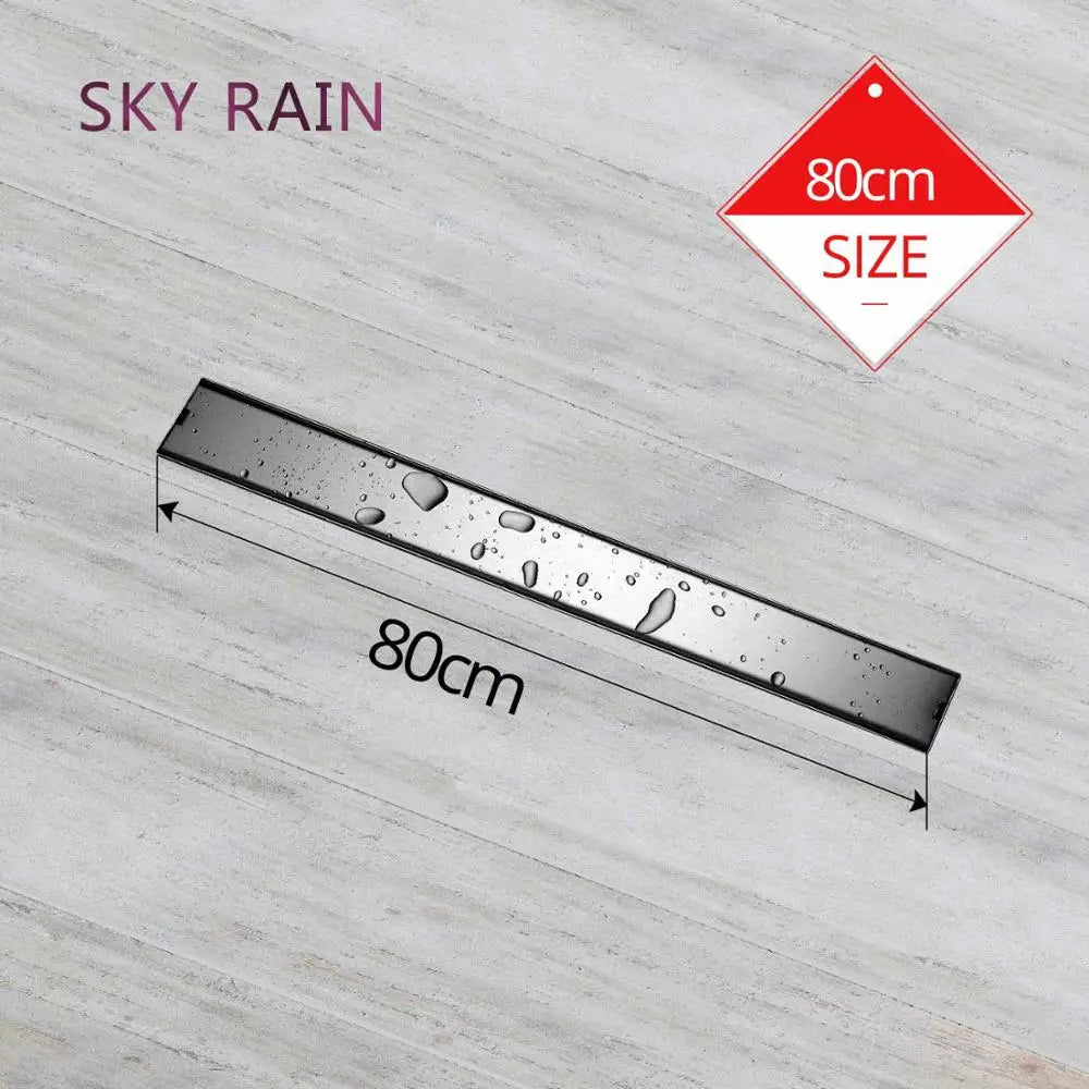 Sky Rain Bathroom Linear Odor Resistant Floor Drain