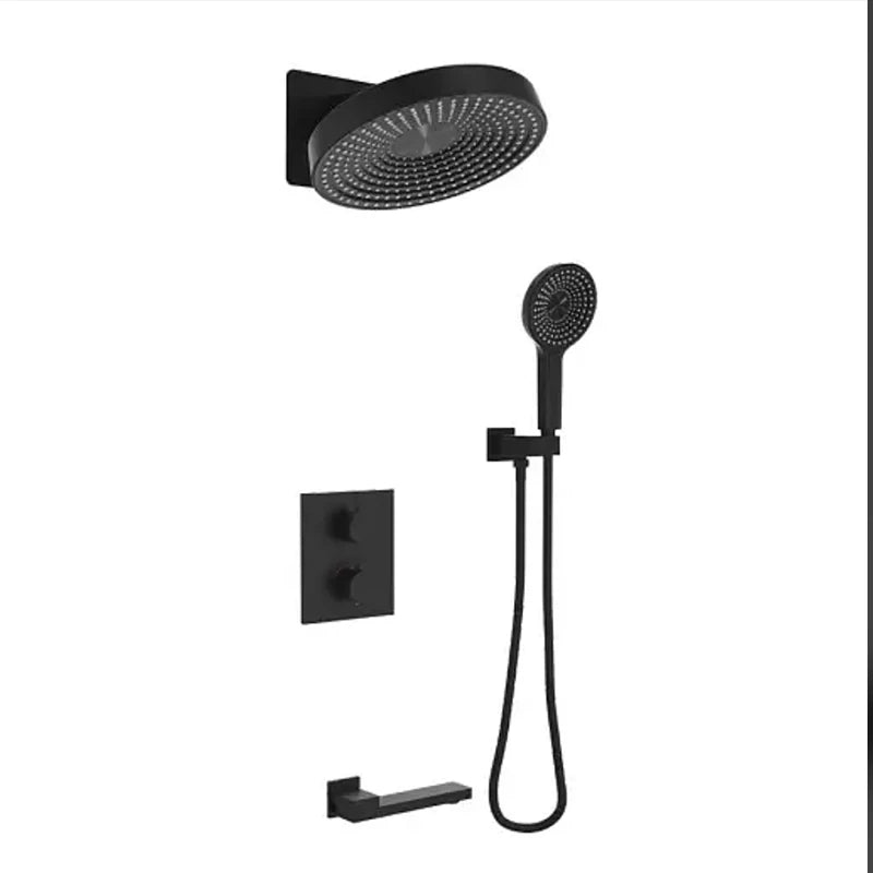 Vgx Concealed Thermostatic Shower System Temperature Digital
