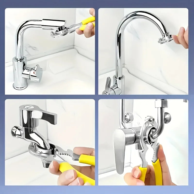 In Faucet Bubbler Wrench Bottle Opener Pliers Sink