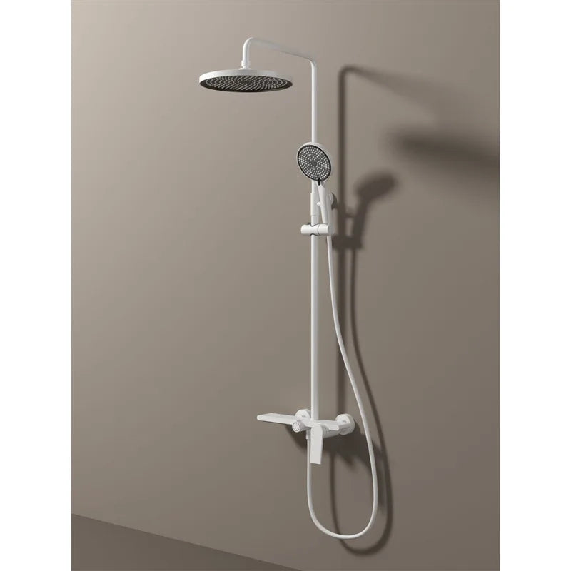 Kemaidi Brushed Gold Shower System Bathroom Shower Faucet