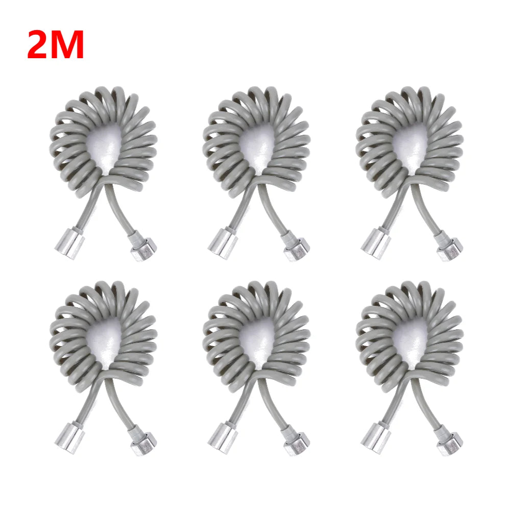 2/3/5m Flexible Shower Hose Universal Spring Extension Hand