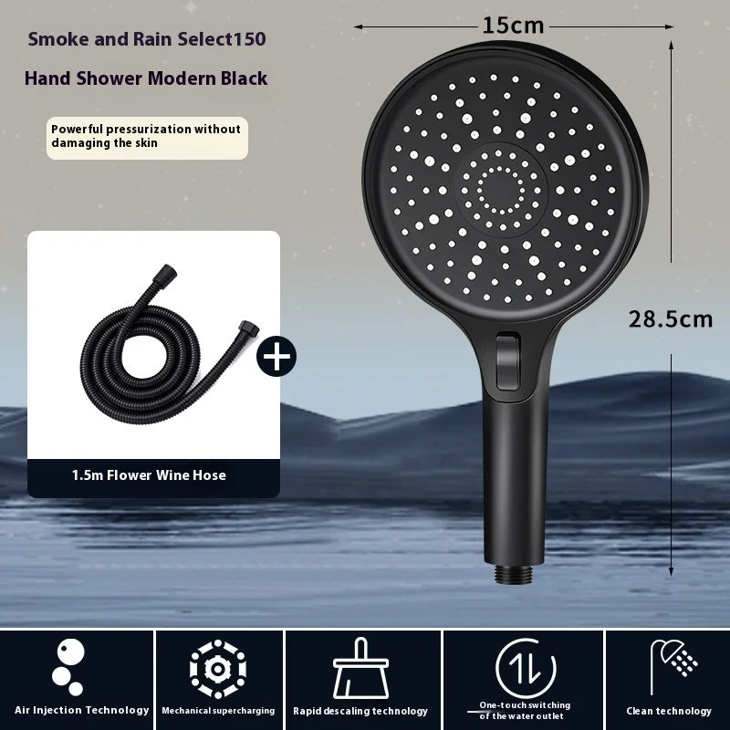 15cm Big Panel Shower Head High Pressure Rainfall