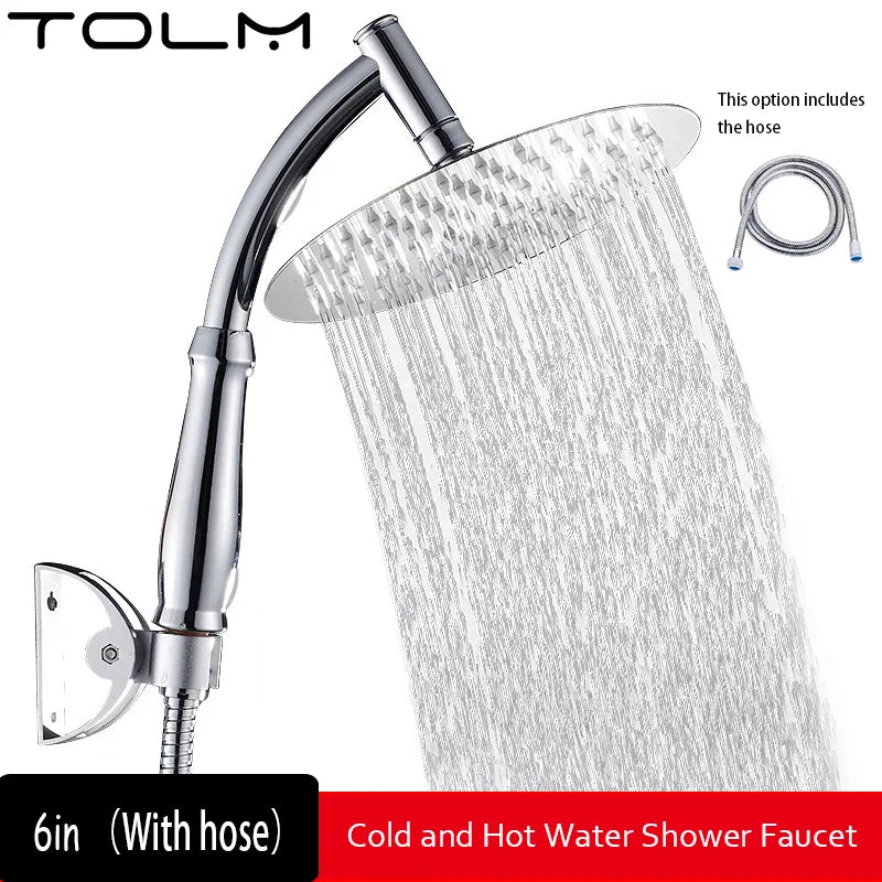 Inch Chrome High Pressure 360 Adjustable Large Round