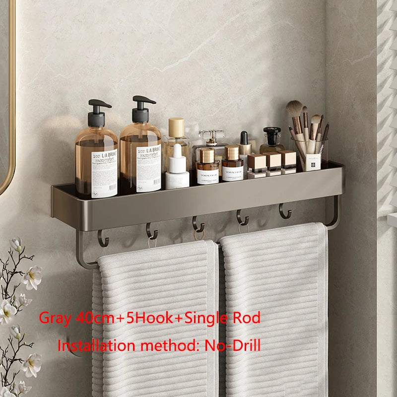 Bathroom Shower Shelf Shower Caddy Wall Floating Shelf