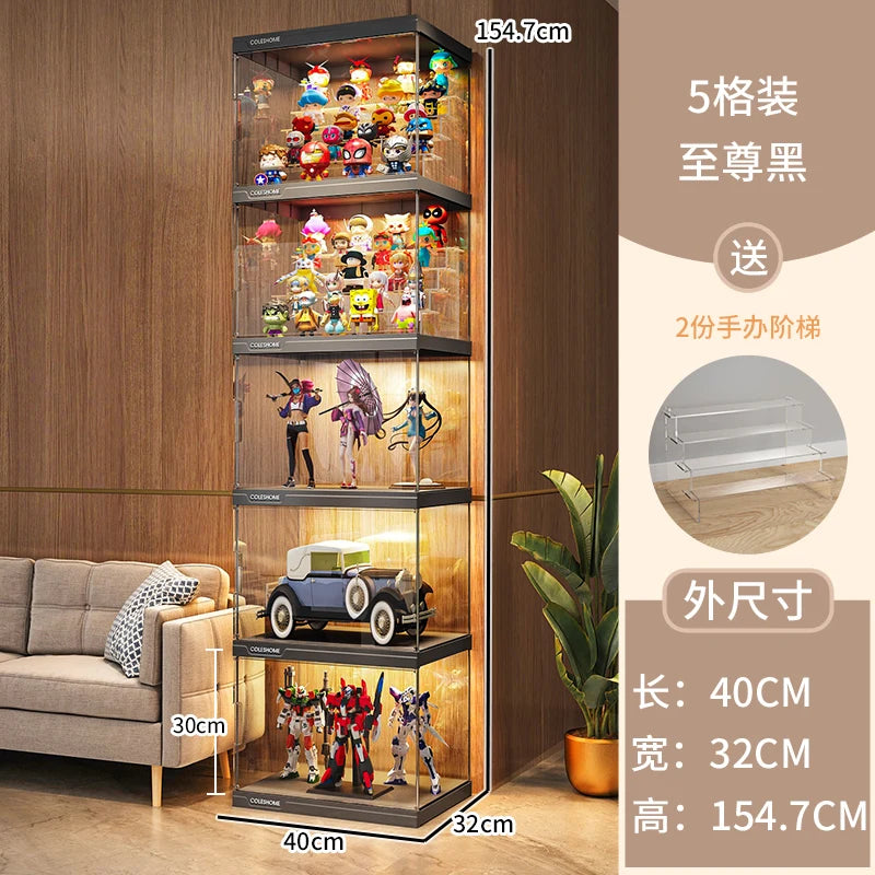 Vanity Luxury Living Room Cabinets Corner Display Storage