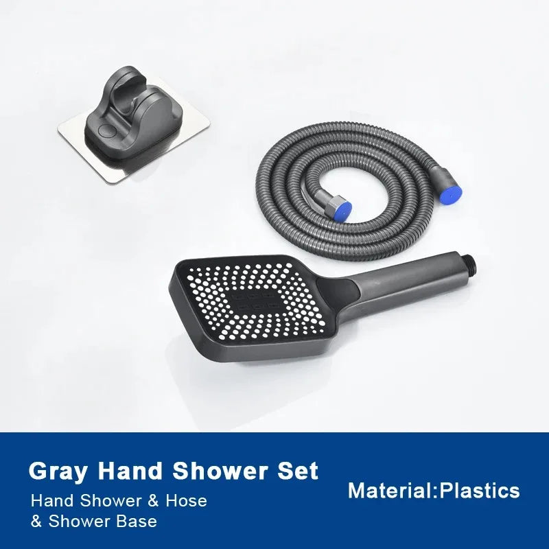 Gunmetal Gray Shower Faucet Brass Mixer Valve Shower