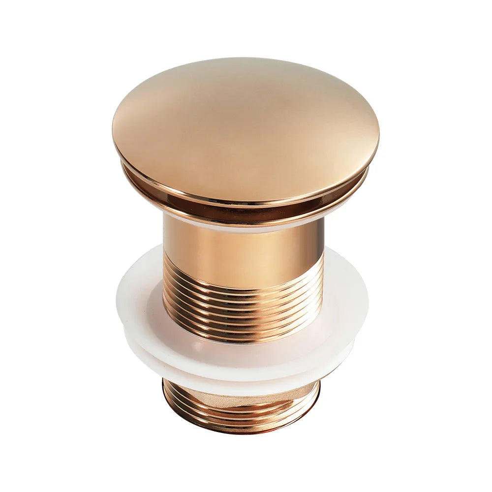Drain Stoppe Gold Bathroom Basin Sink Pop-Up Drain