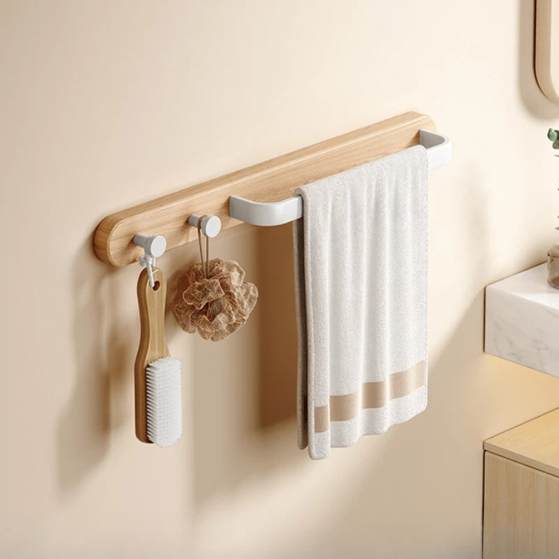 Bathroom Towel Holder Wall Mounted Towel Rack Shower