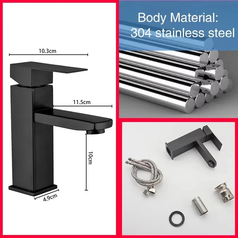 Ula G1/2 Basin Faucet Waterfall Bathroom Sink Faucet
