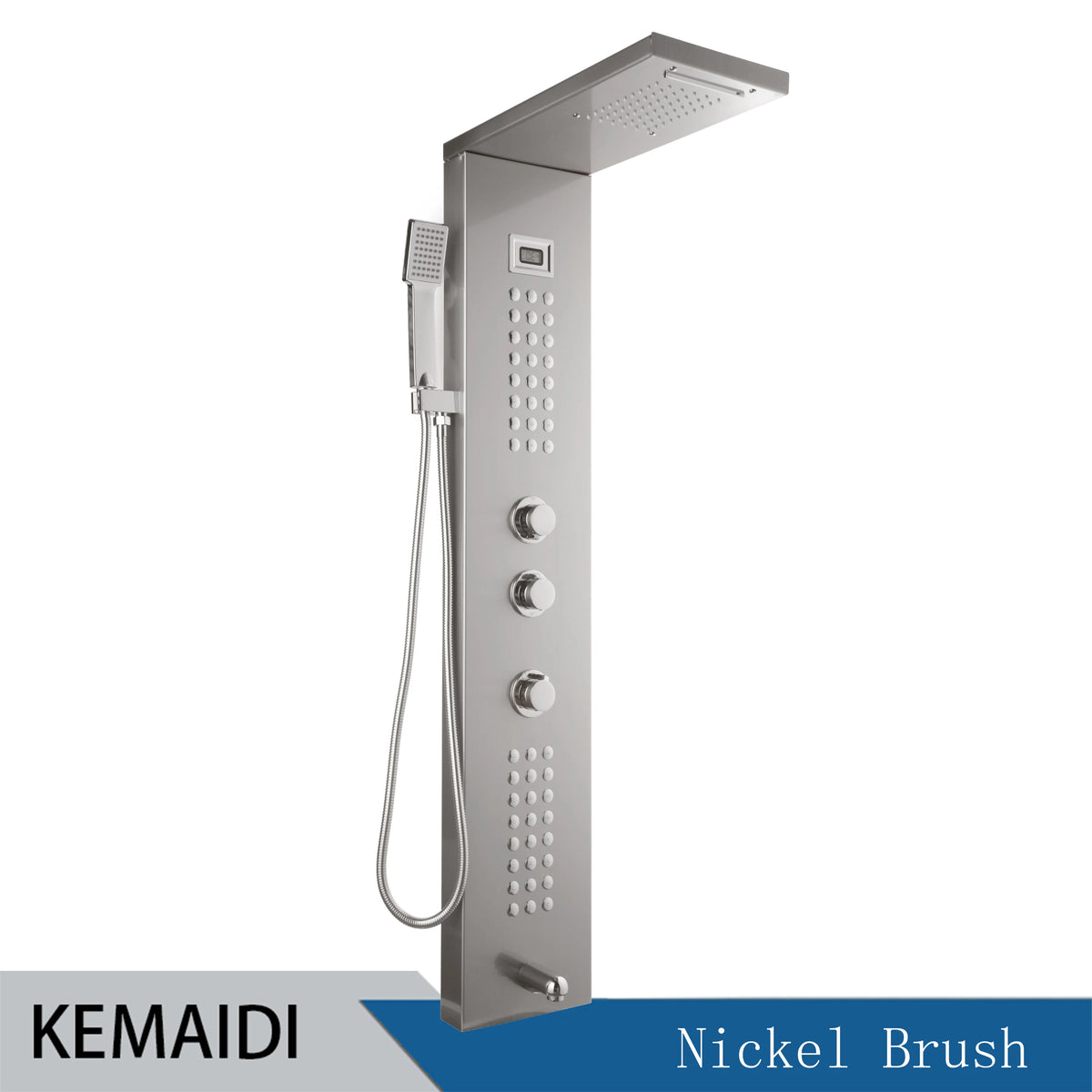 Kemaidi Shower Panel Tower Rainfall Waterfall Bathroom Shower