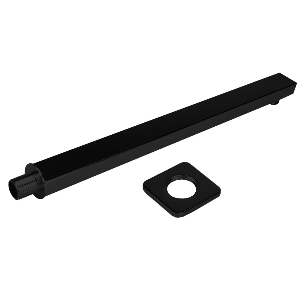 30/40cm Wall-Mounted Stainless Steel Extension Shower Arm