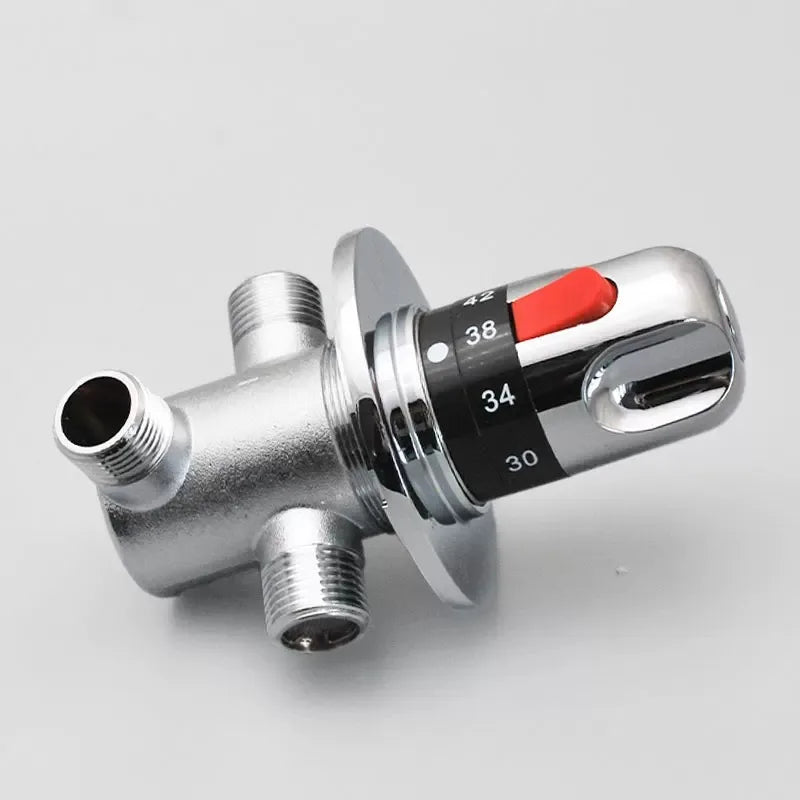 Thermostatic Mixing Valve Wall Mounted Shower Tap Automatic