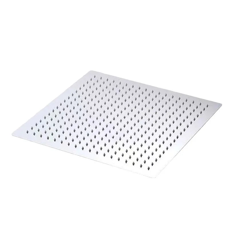 20 Inch 50x50cm Square Stainless Steel Rain Shower