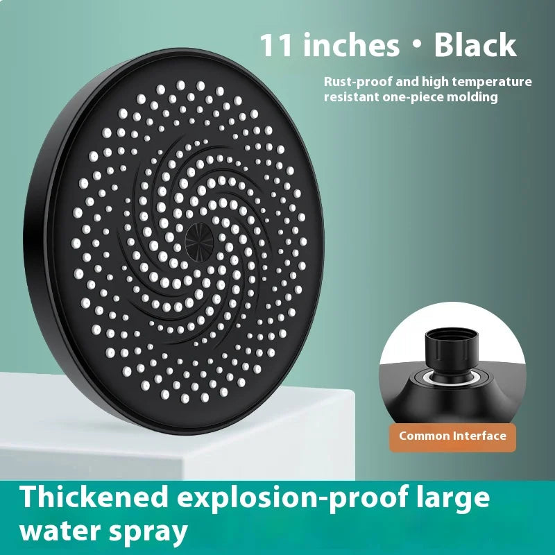 Super Pressurized Shower Top Spray Large Showerhead Bathroom