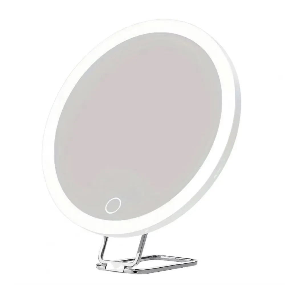 360 Adjustable Stand Magnifying Mirror Light High-Definition