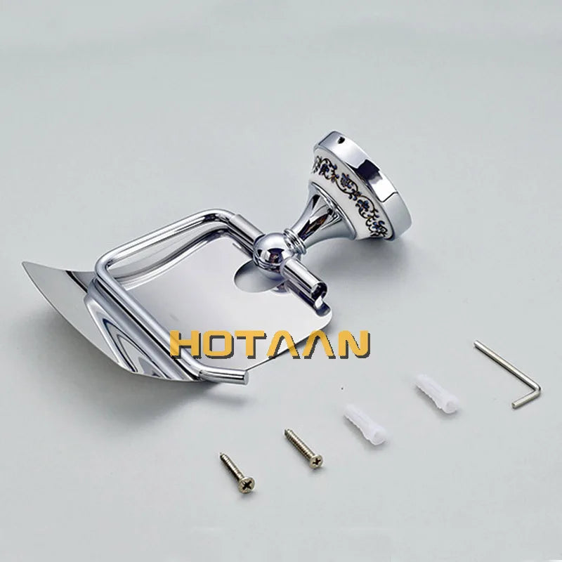 Wall Mounted Toilet Paper Holder Bathroom Stainless Steel