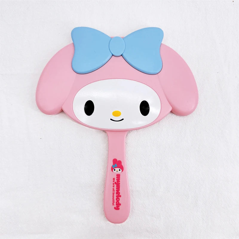 Kawaii Hello Kitty 2-In-1 Makeup Mirror & Comb