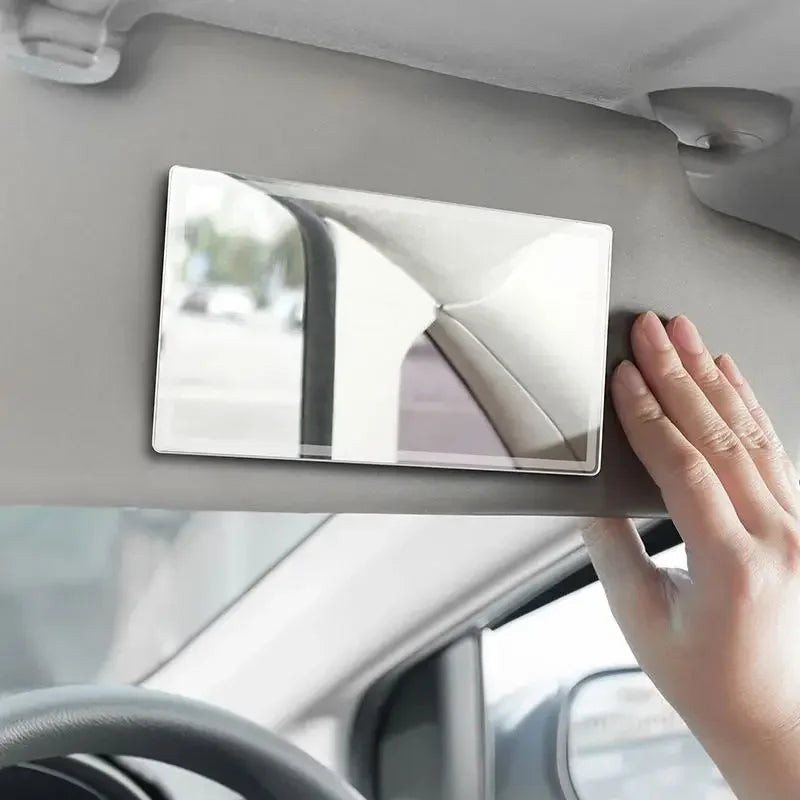 Car Sun Visor Mirror Stainless Steel Hd Car
