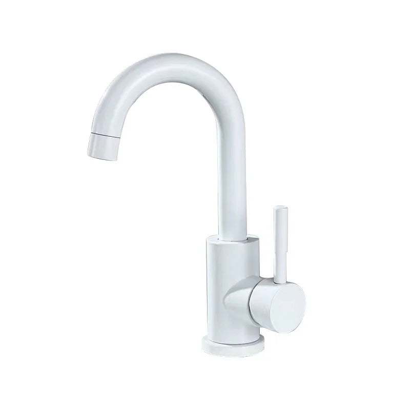 304 Stainless Steel Bathroom Basin Faucet Cold Wash