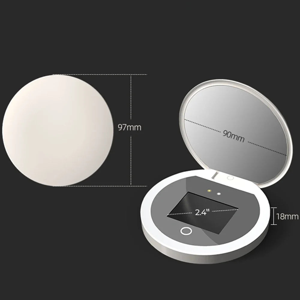 Uv Mirror Sunscreen Smart Makeup Mirror Testing Camera