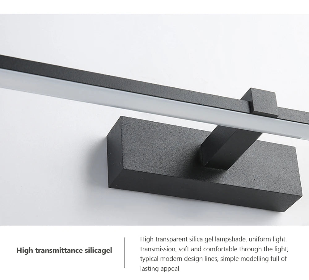 Modern Led Wall Light Bathroom Hardwares Wall Lamp