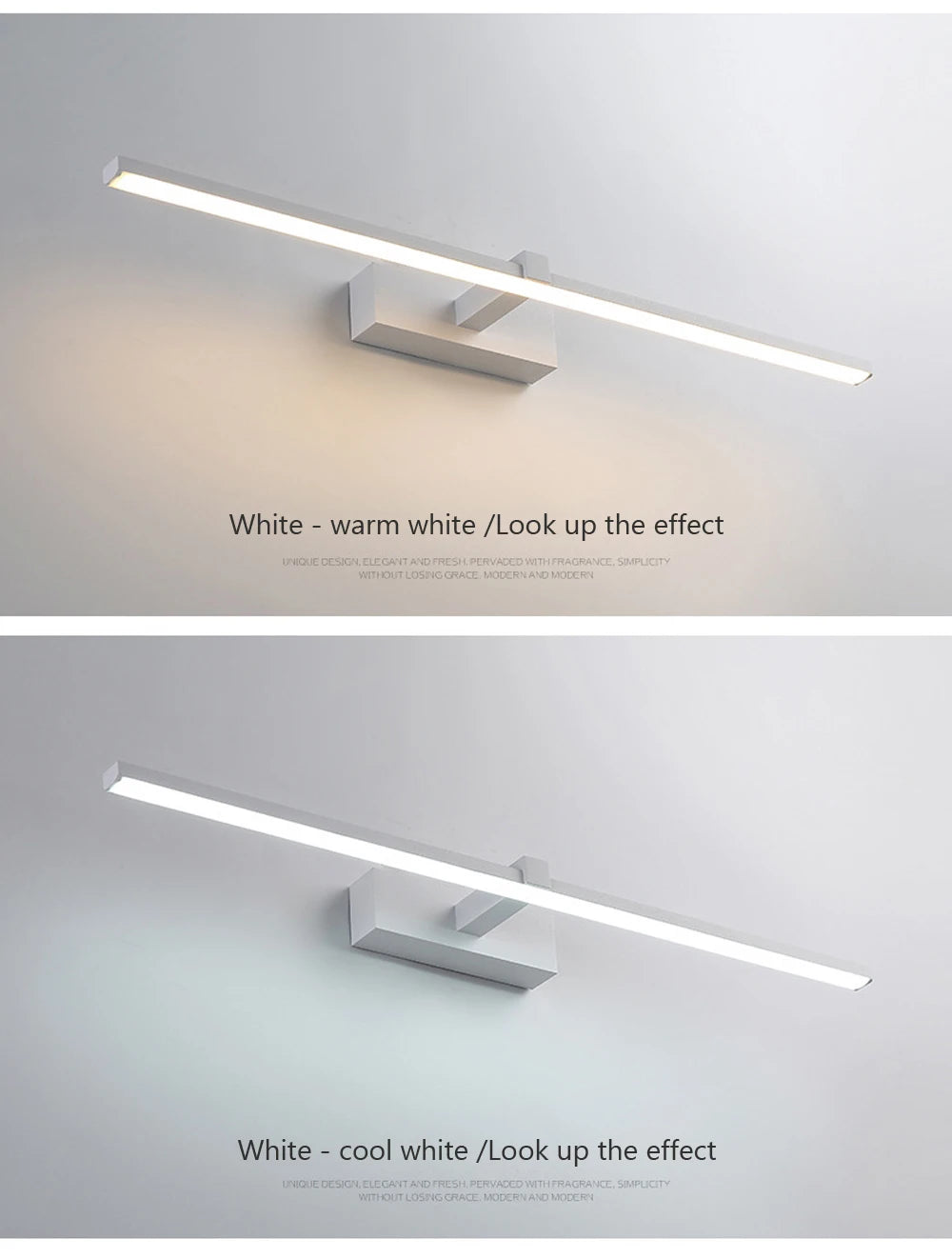 Modern Led Wall Light Bathroom Hardwares Wall Lamp