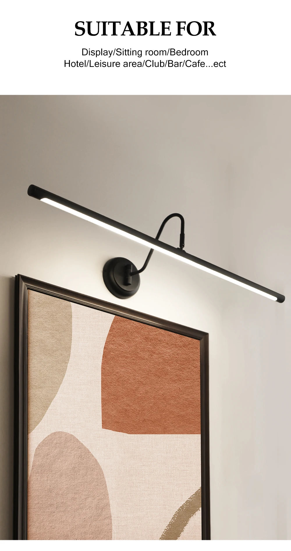 Luckyled Led Wall Lamp 80cm 100cm Ac85-265v Bathroom
