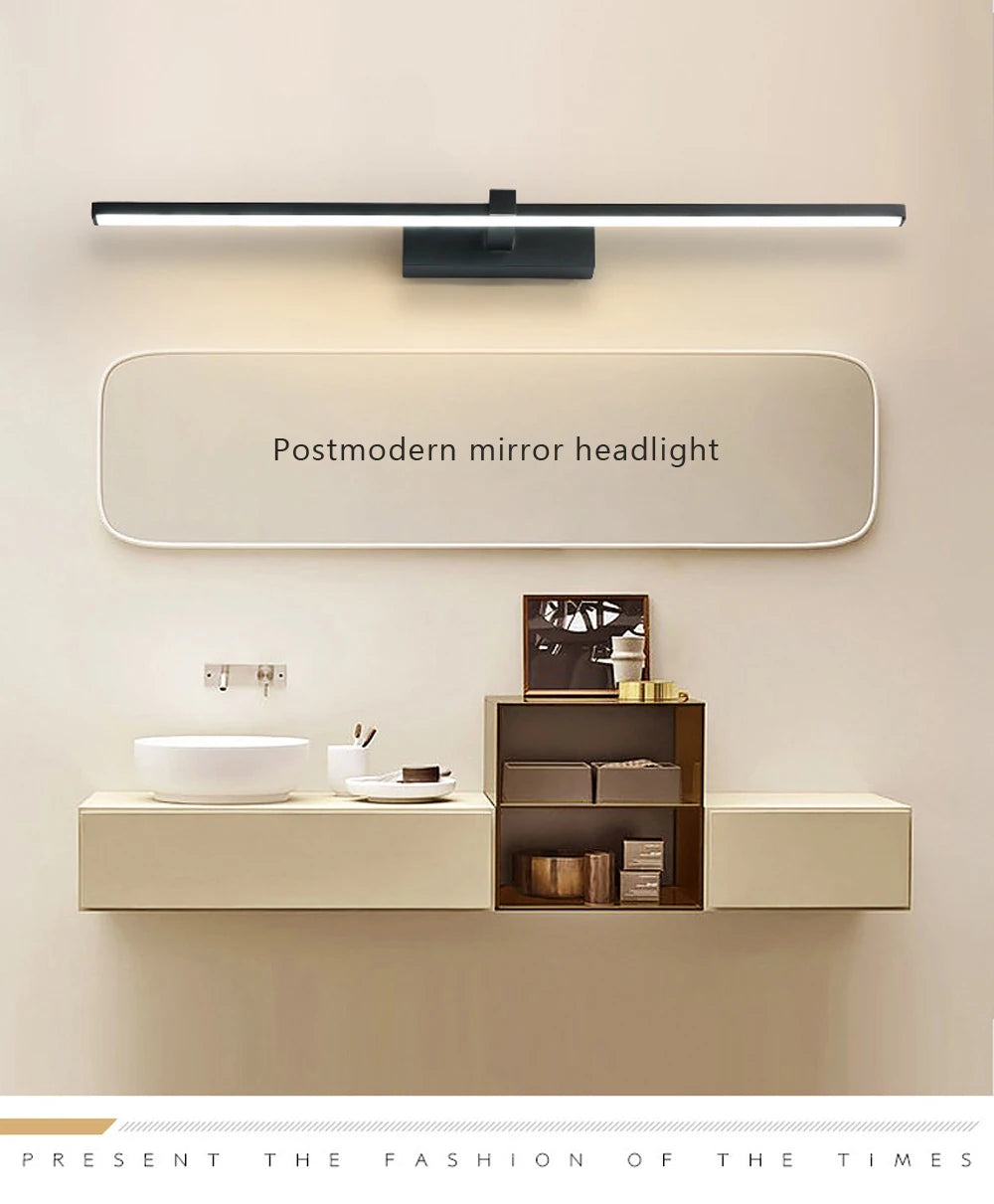 Modern Led Wall Light Bathroom Hardwares Wall Lamp
