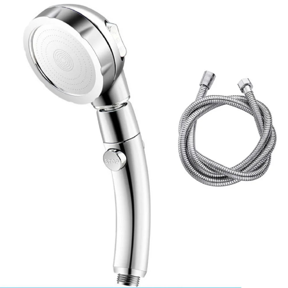 High Pressure Shower Head On/Off Pause Switch Modes