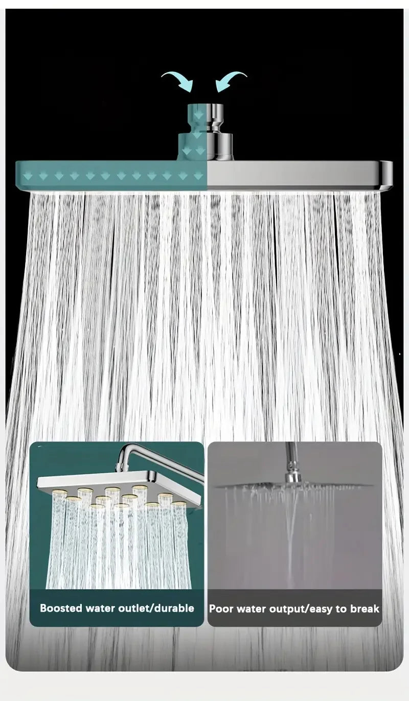 Shower Top Spray Large Water High-Pressure Nozzle Pressurized