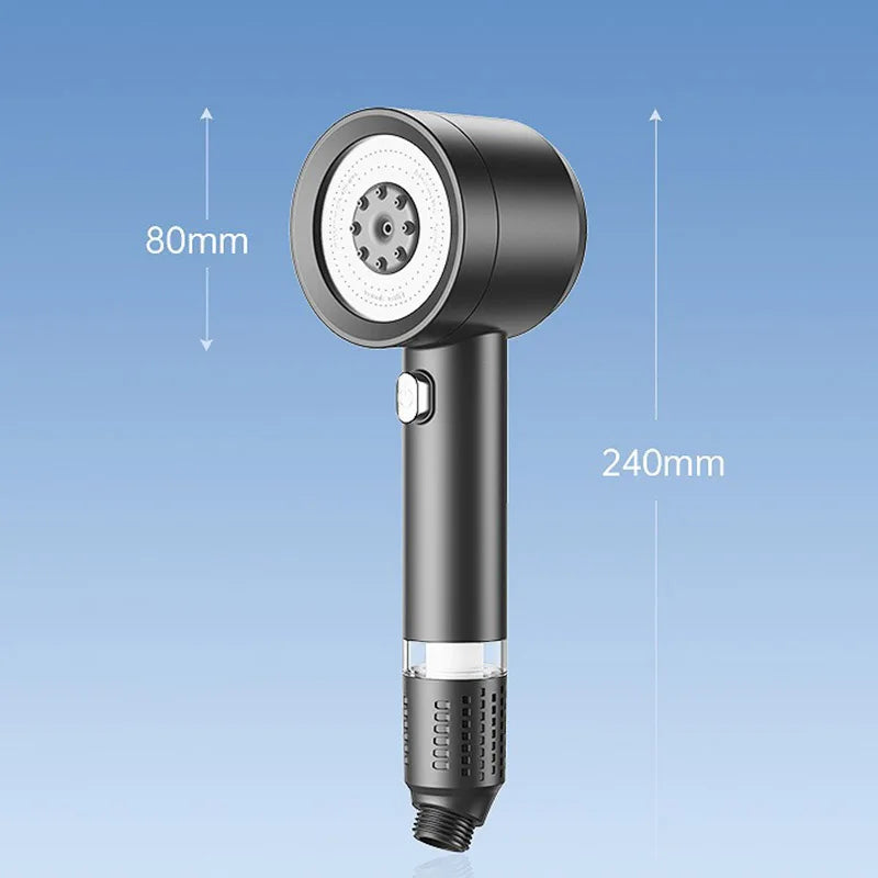 Modes High Quality Pressurized Shower Head Filter Water