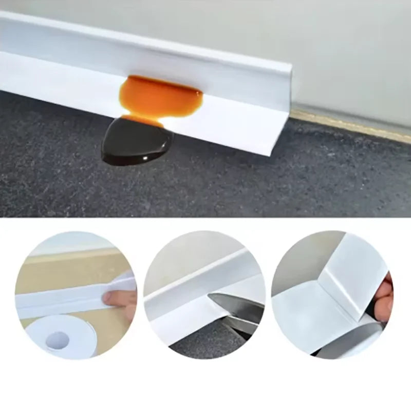 Waterproof Strip Bathroom Wall Corner Pvc Self-Adhesive Tape