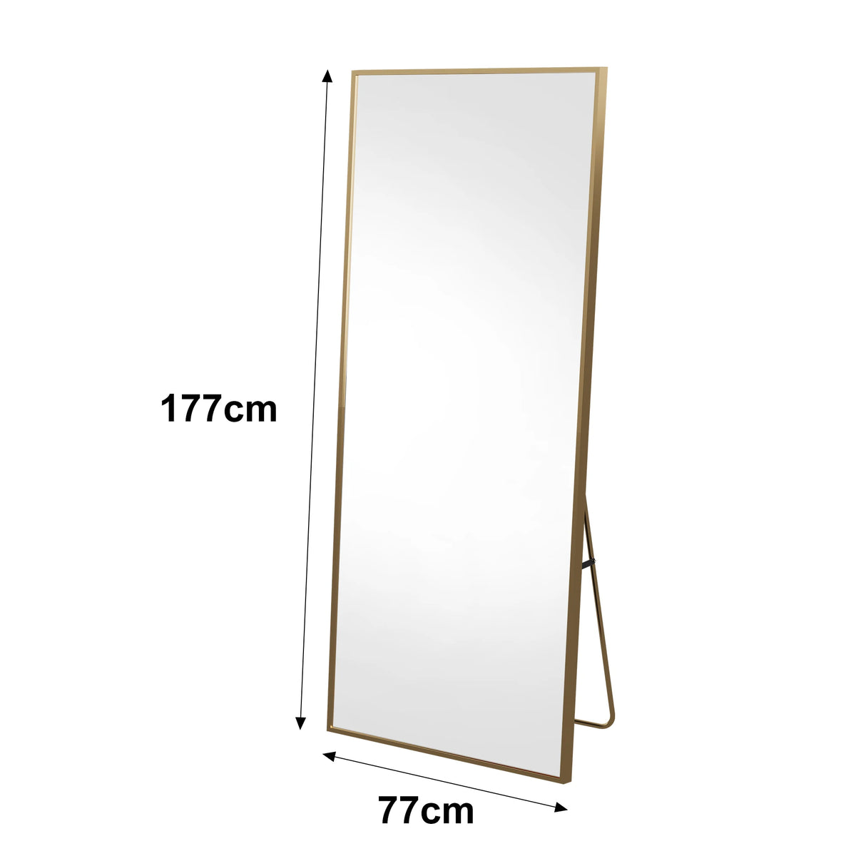 Comanlai Arched Full-Length Mirror Dressing Mirror 164 54