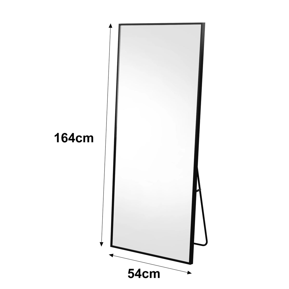 Comanlai Arched Full-Length Mirror Dressing Mirror 164 54