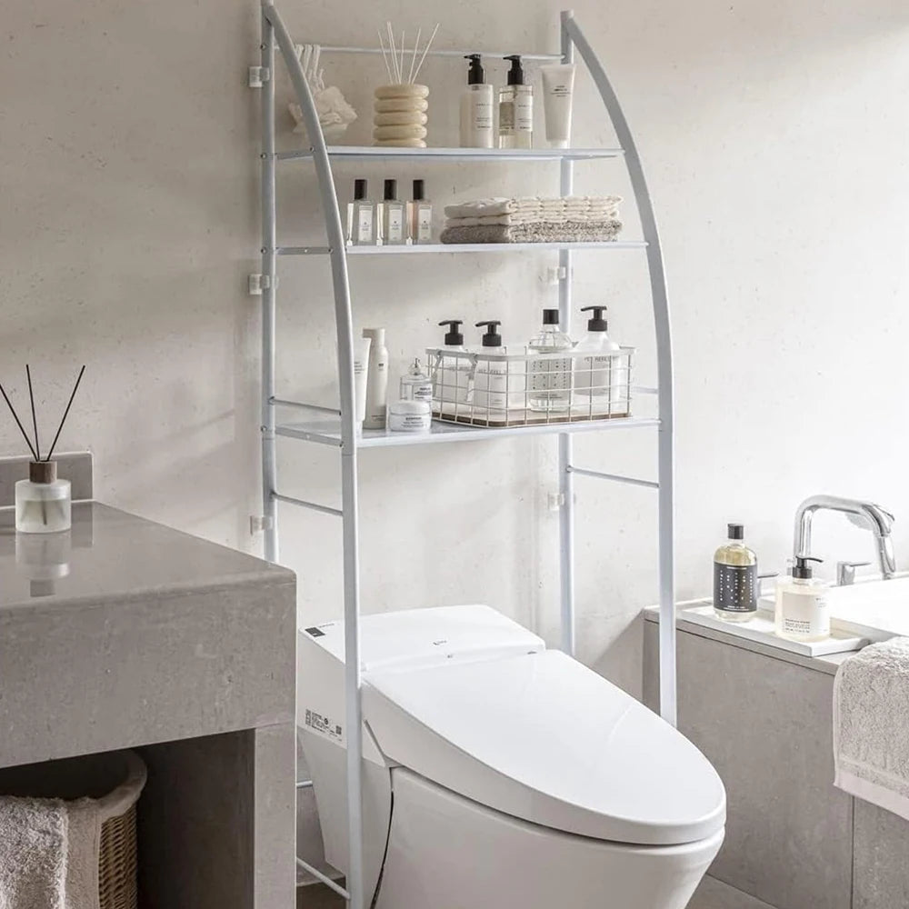 3-Layer Over-The-Toilet Shelf Bathroom Shelf Organizer