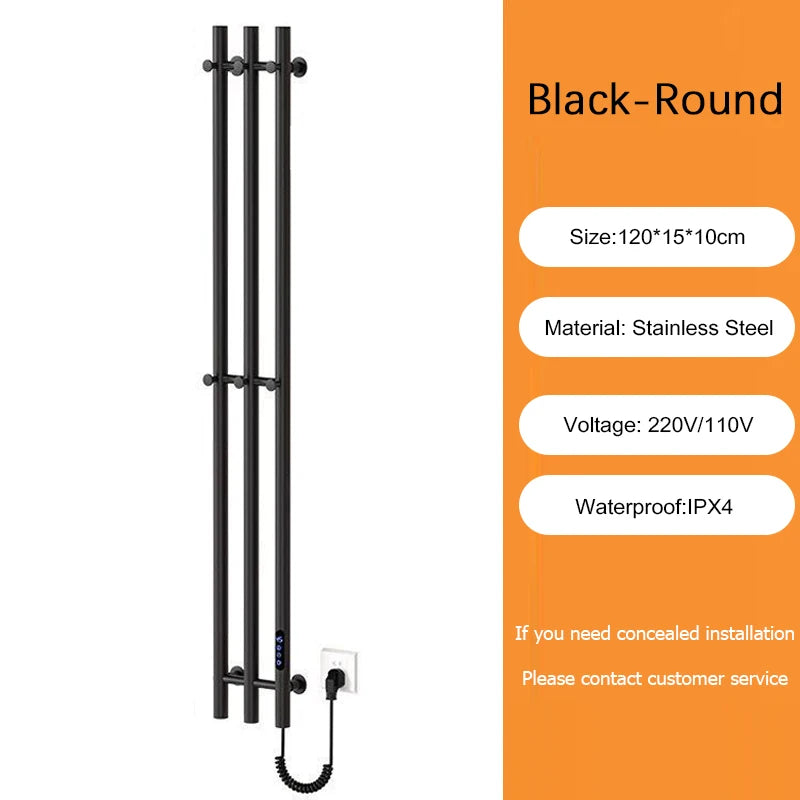 Electric Towel Rack Bathroom Towel Dryer Towel Radiator