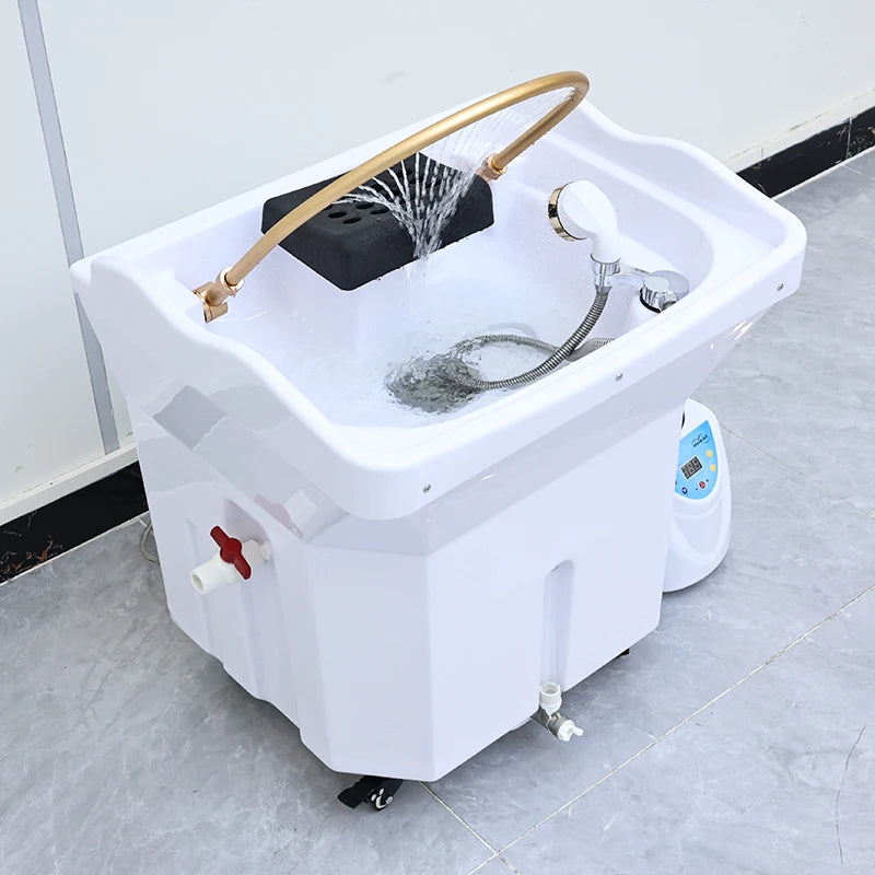 Japanese Style Head Therapy Care Shampoo Basin Reclining