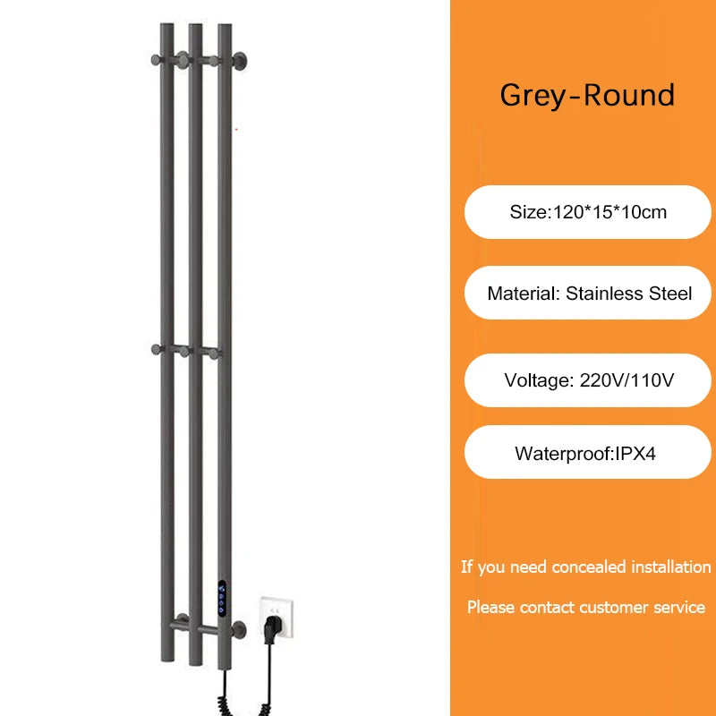 Electric Towel Rack Bathroom Towel Dryer Towel Radiator