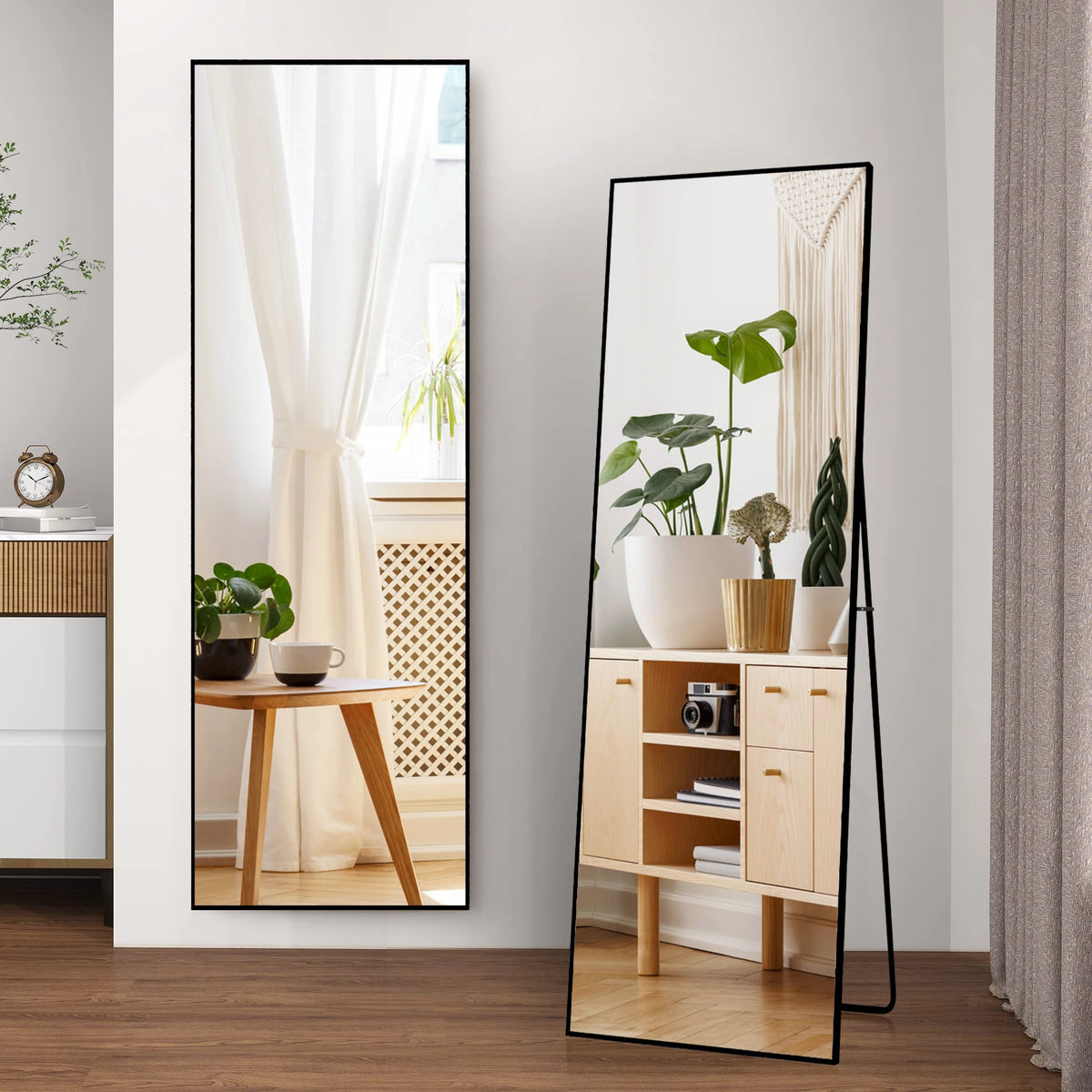 Comanlai Arched Full-Length Mirror Dressing Mirror 164 54