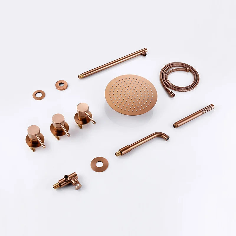 Bathroom Shower Faucet Bathroom Mixer Tap Bathtub Brass