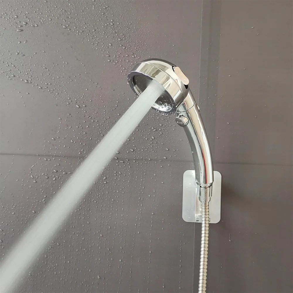 High Pressure Shower Head On/Off Pause Switch Modes