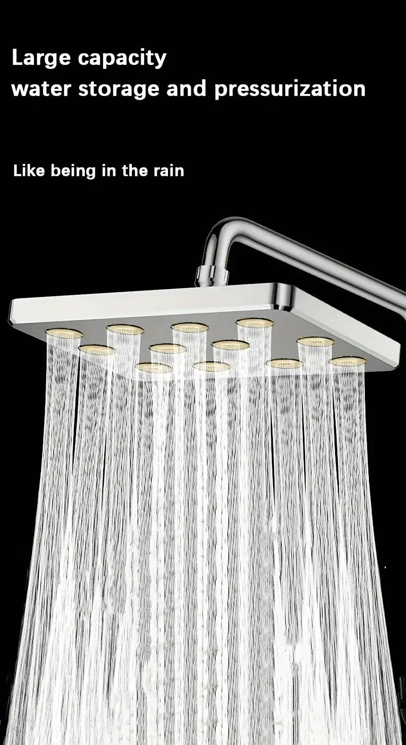 Shower Top Spray Large Water High-Pressure Nozzle Pressurized