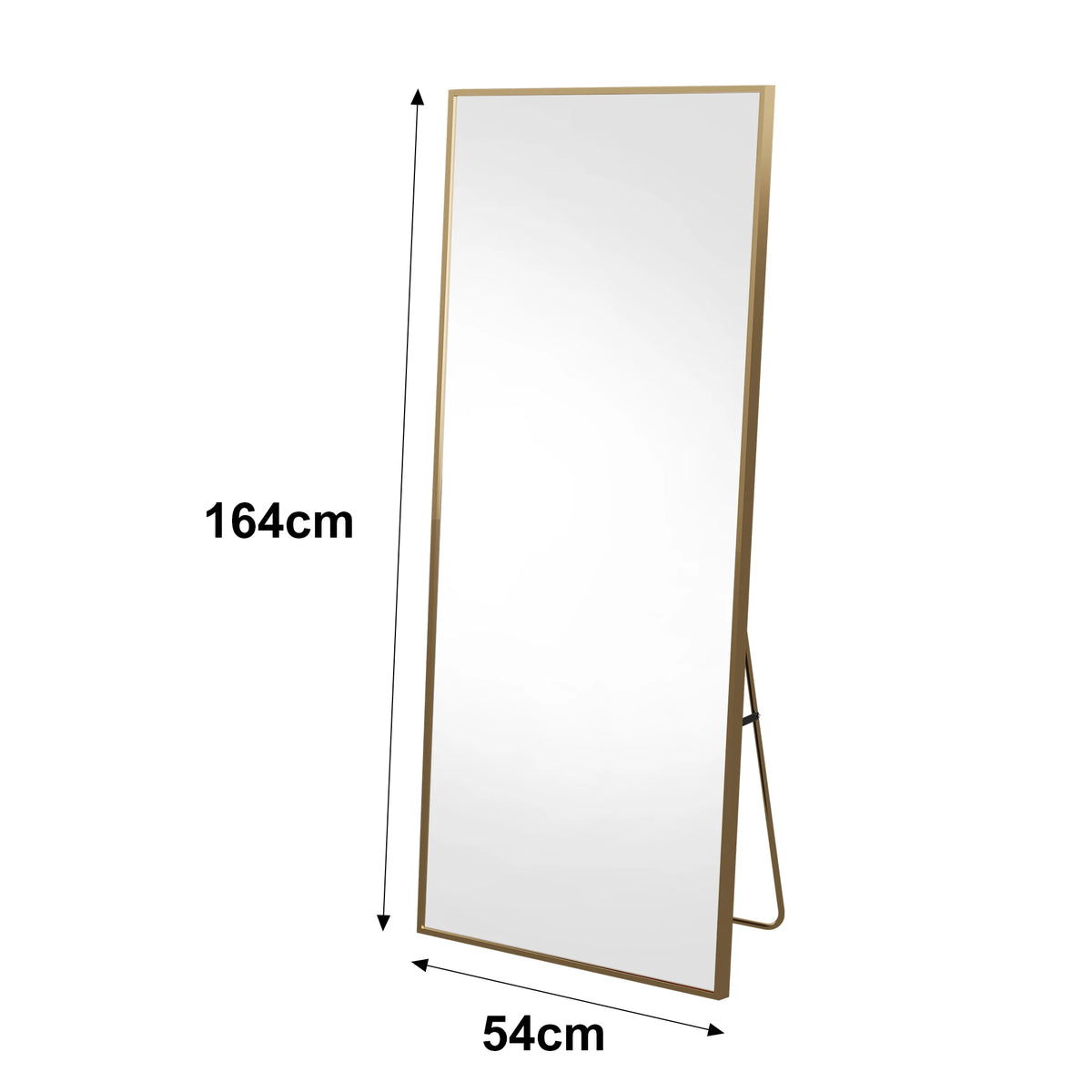 Comanlai Arched Full-Length Mirror Dressing Mirror 164 54