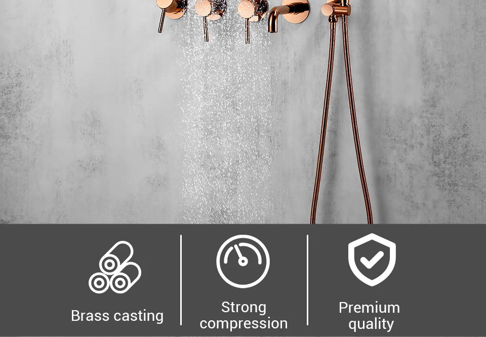 Shower Faucet Shower System Bathtub Faucet Bath Mixer