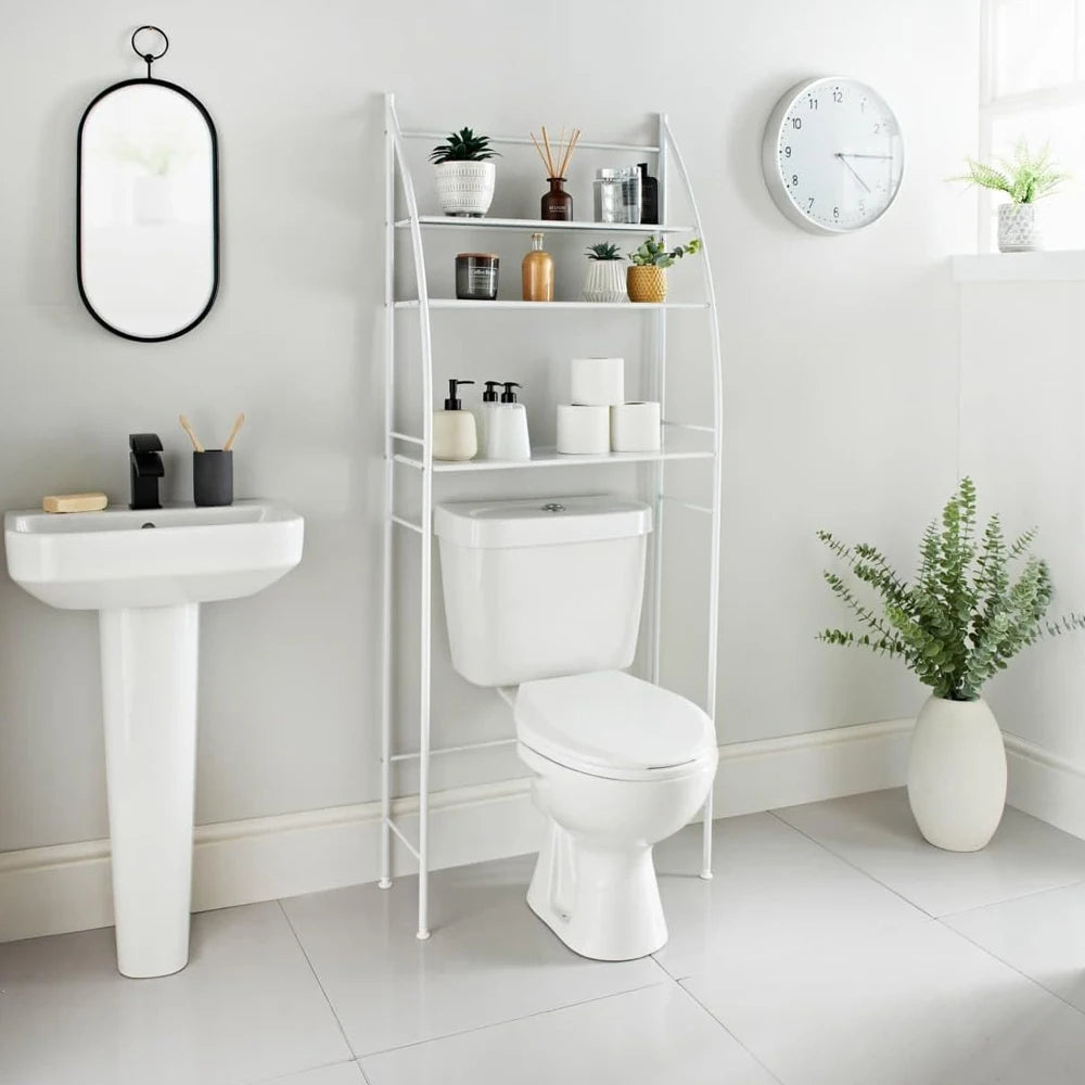 3-Layer Over-The-Toilet Shelf Bathroom Shelf Organizer