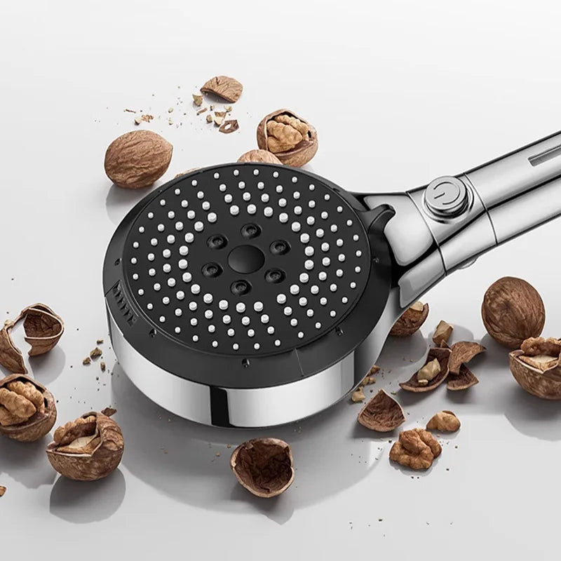 Booster Modes Shower Head Adjustable Filter Dechlorination