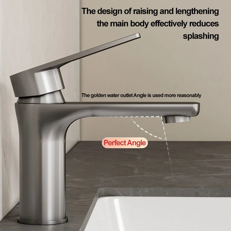 Stainless Steel Faucet Cooling/ Cold Universal Type Suitable