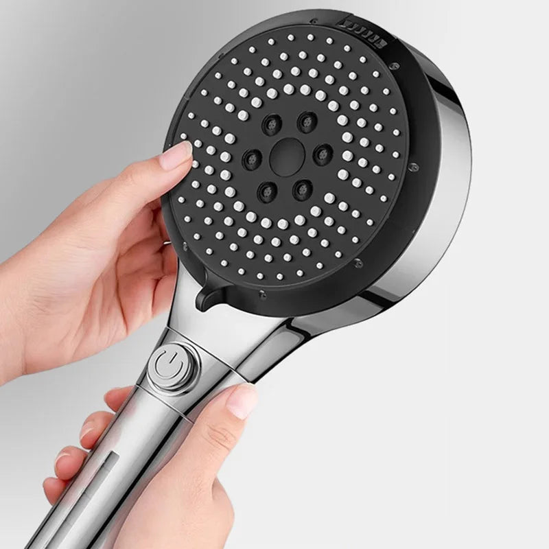 Modes Booster Shower Head Adjustable Filter Dechlorination